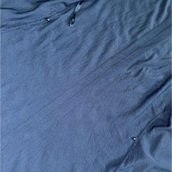 White House Black Market Open Front Cardigan-Navy Blue-M GUC - Picture 5 of 8